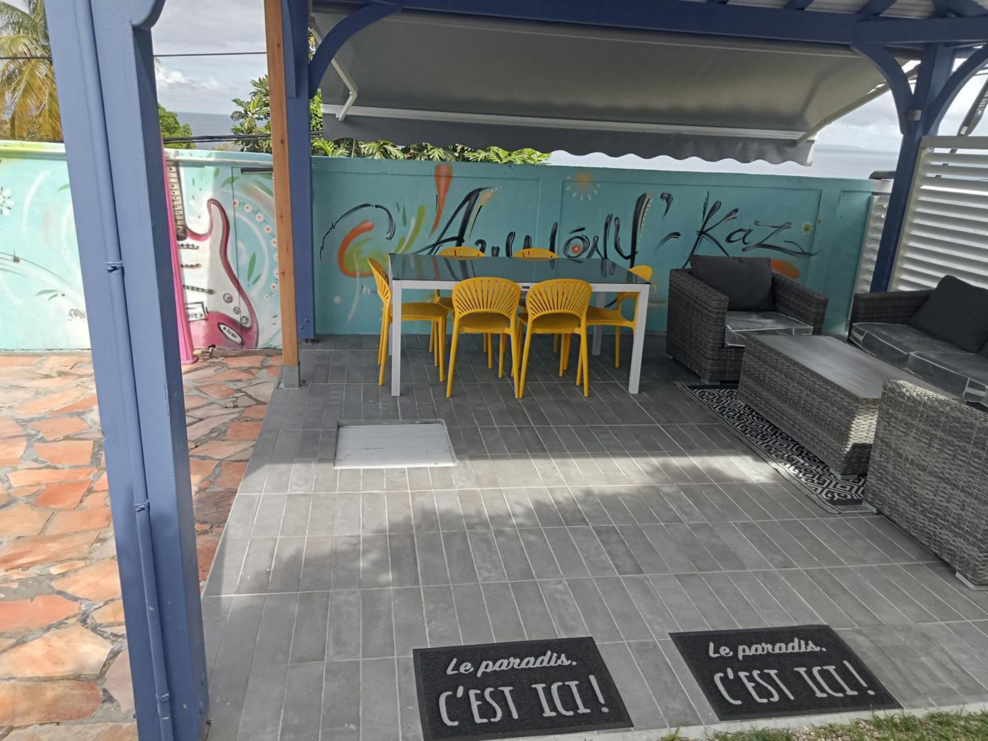 Awmony'Kaz, Gite A Trois-Rivieres Guadeloupe Eksteriør billede